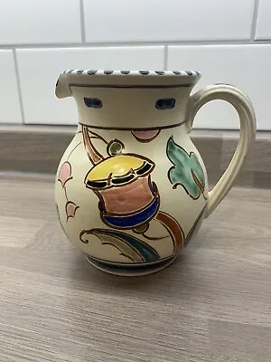 Buy Vintage Honiton Pottery Hand Painted Jug. Approximately 14.5 Cm Tall. Lovely!! • 10£