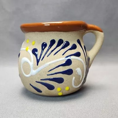 Buy Jarrito De Barro Folk Art Pottery Coffee Mug Cup Cozumel Souvenir Hand Painted • 10.66£