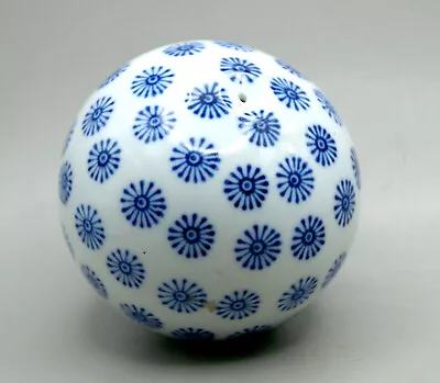 Buy STAFFORDSHIRE C1850 RARE Early POTTERY CARPET BALL With STAR DESIGN • 19£