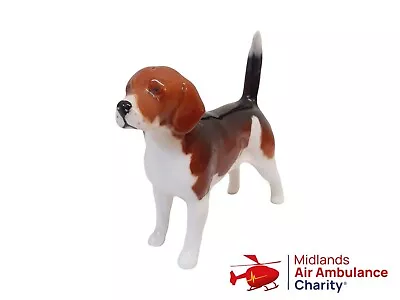 Buy Beswick Beagle Dog Decorative Standing Figurine Shiny Gloss Light 3x3” Vintage • 15£