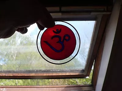 Buy Om Auhm Stained Glass Window Ornament • 5£