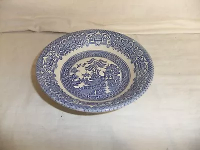 Buy C4 Pottery English Ironstone Staffordshire - Willow, Blue - Stamps May Vary 2E5A • 2.99£