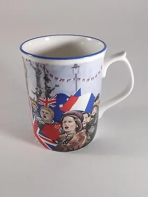 Buy Fenton China Company - V.E. Day 50th Anniversary Mug | Winston Churchill • 3.99£