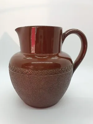 Buy Vintage Lovatt Langley Mill Terracotta Jug / Antique Brown Vase  • 5.40£