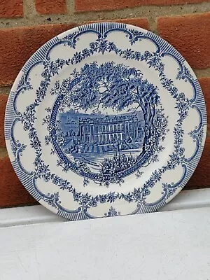 Buy Chatsworth House, Blue And White Dinner Plate, English Ironstone For Collectors • 9.99£