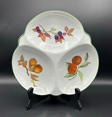 Buy Royal Worcester 'Evesham Vale' Hors D'oeuvre Divided Dish • 25£