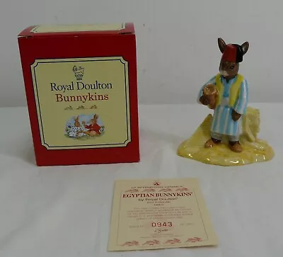 Buy Royal Doulton Egyptian Bunnykins DB314 Figurine Limited Edition - Thames Hospice • 22£