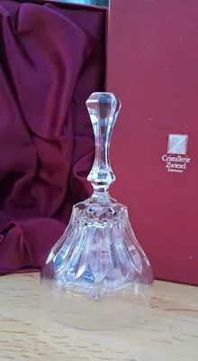 Buy German  Zwiesel Cristallerie Crystal Bell Boxed • 25£