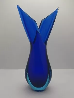 Buy Vintage Murano Sommerso Uranium Vaseline Glass Vase • 135£