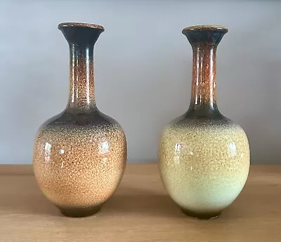Buy Stunning Pair Of Vintage 1940's Catalan Art Pottery Vases By The Serra Family • 1.20£