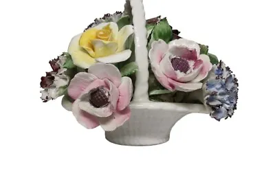 Buy Royal Doulton England Bone China Basket Of Flowers Beautiful Posy China Flower . • 17.50£