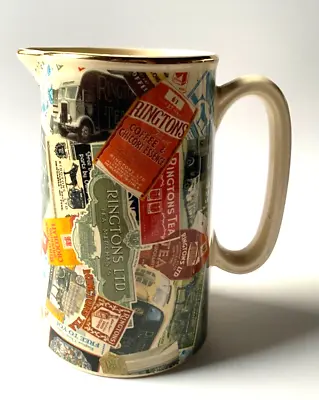 Buy Vintage Ringtons Tea Jug By Wade Ceramics - Old Adverts Design FreePost UK • 6.99£