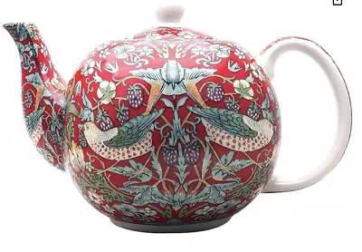 Buy William Morris Teapot Strawberry Thief Design • 19.99£