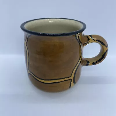 Buy Dedza Malawi African Hand Painted Giraffe Pattern Pottery Mug • 10.50£