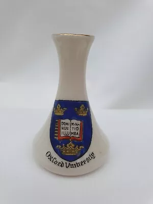 Buy Carlton Crested China Vase - Oxford University • 8£