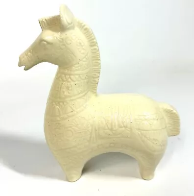 Buy Vintage Slip Cast Bitossi Raymor Style Italian 6.5  Ceramic Horse Statue Figurin • 37.72£
