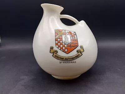 Buy Crested China - ST PANCRAS Crest - Chester Roman Vase - Robinson & Leadbeater. • 5.60£