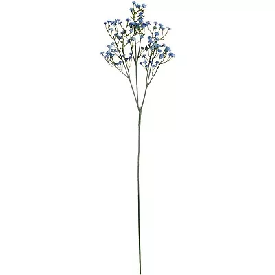 Buy Blue Forget-Me-Not Spray Faux Artificial Miniature Flowers 53cm • 3£