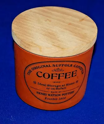 Buy The Original Suffolk Coffee Cannister, Henry Watson Pottery, • 9.99£