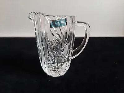 Buy Violetta Crystal Glass Flame Design Jug • 5£
