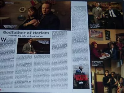 Buy Godfathers Of Harlem Lucy Fry Hannah Ware Amir El-Masry Zoe Tapper Clippings • 0.86£