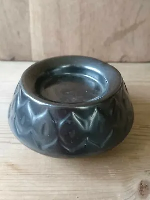 Buy Prinknash Pewter Effect Pottery Trinket Bowl Tealight Holder Candle Holder 10cm  • 4.50£