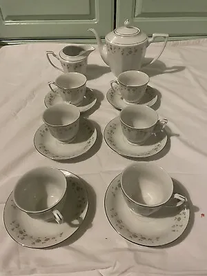 Buy Vintage Tea Set With Teapot, Milk And Sugar Bowls • 10£