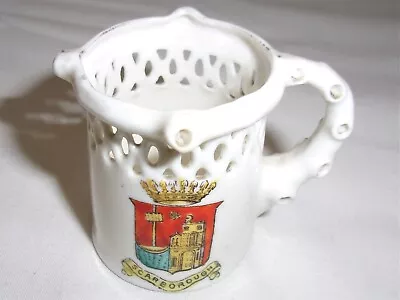Buy Gemma China Crest/Tourist Ware Scarborough Coat Of Arms Drinking Puzzle Mug • 3.99£