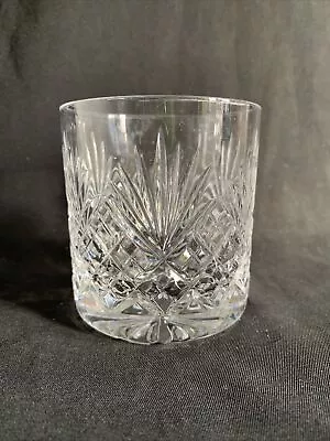 Buy Royal Doulton Crystal Juno Double Old Fashioned Whisky Glass, Signed. 3.25” Tall • 20£