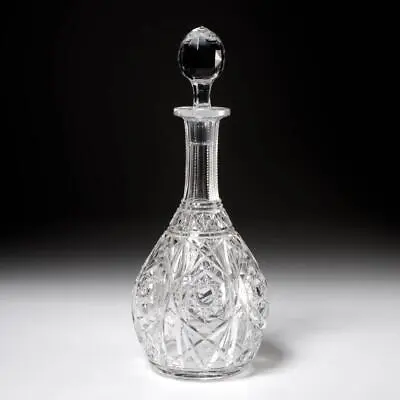 Buy Baccarat Lagny Clear Crystal Art Deco Wine Whiskey Decanter 13 H W Stopper • 227.16£