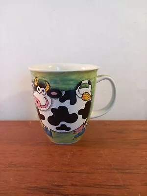 Buy Dunoon Ceramic Funky Farm Large Latte ‘Cow, Sheep’ Mug By Jane Brookshaw • 15£