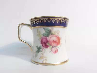 Buy E20c Copeland Spode Hand Painted & Gilded Rose Flower Miniature Tankard Cup • 7.99£