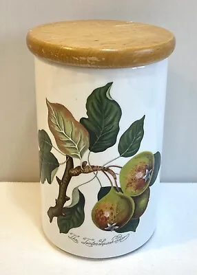 Buy Portmeirion Pottery Pomona Storage Jar The Teinton Squash Pear Pattern 21cm • 10£