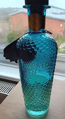 Buy EMPTY Mermaid Gin Bottle 70cl. Merano Glass With Stopper And Tag. Isle Of Wight • 5£