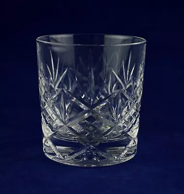 Buy Royal Doulton Crystal “HELLENE” Whiskey Glass / Tumbler – 8.8cms (3-1/2 ) Tall • 22.50£
