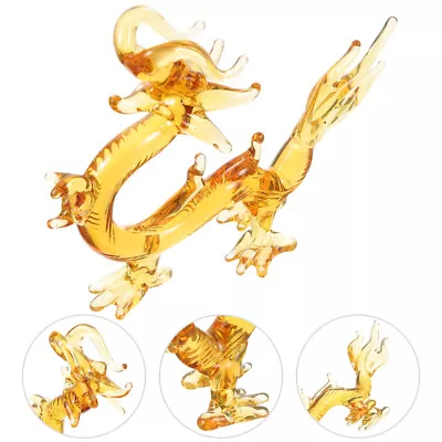 Buy Glass Dragon Figurine Crystal Collectible Animal Model • 11.98£