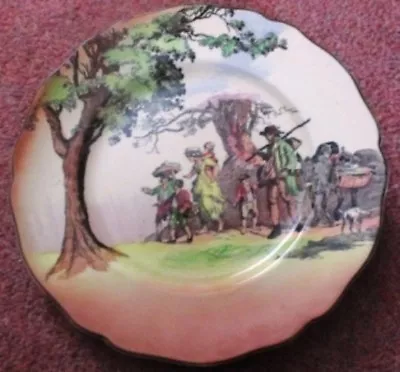 Buy Royal Doulton Pattern D4983 English Old Scenes The Gipsies 9.5  Plate • 18.99£