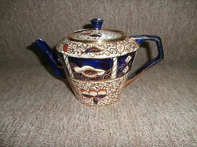 Buy Vintage Wadeheath Gaudy Welsh/imari Pattern Teapot • 14.99£