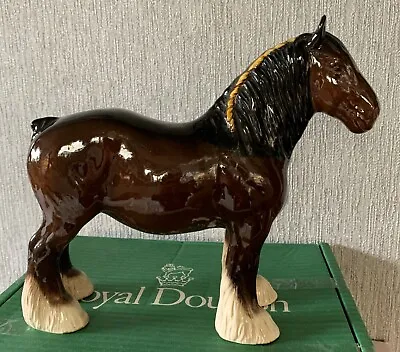 Buy ROYAL DOULTON HORSE SHIRE MARE MODEL No. DA 43 BROWN BAY GLOSS PERFECT BOXED • 45£