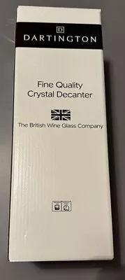 Buy Fine Quality Darlington Crystal Decant / Wine -Brand New In Box - 30cm In Height • 4.99£