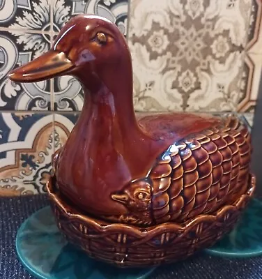 Buy *vintage* 1975 Portmeirion Pottery Hen Egg Crock Oven To Table  • 13.13£