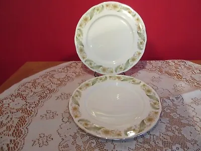 Buy Lovely Vintage Bone China Duchess Greensleeves Dinner Plates X 2 • 8£