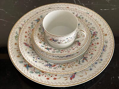 Buy Tiffany & Co Audubon Limoges Hard To Find Porcelain China 5 Piece Place Setting • 872.53£