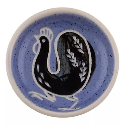 Buy Early BRIGLIN Pottery Sgraffito Abstract Decoration Dish CHICKEN 1950's • 25£