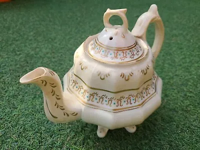 Buy Vintage Fine Bone China  Teapot Very Unusual Royal Style  • 12£