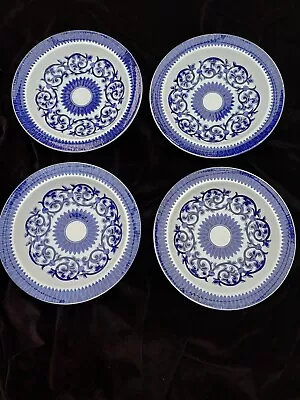 Buy BROWN-WESTHEAD, MOORE & CO Rare Celtic Pattern Soup Bowls X 4 1896-1905 • 17£