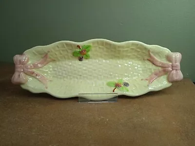 Buy Vintage, Shorter And Son Pottery, Woven/Basket & Bows, 13  Or 33cm Serving Dish • 5.95£