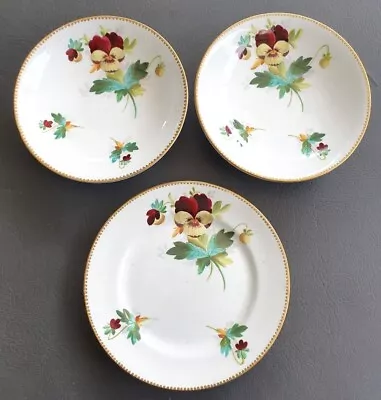 Buy Vintage Tuscan China Pansy Plate Vintage Pansy Saucer / Plate Hand Painted Pansy • 9.99£
