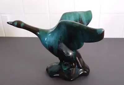 Buy Swan Ornament  Canadian Blue Mountain Pottery,  Green Glaze • 10£