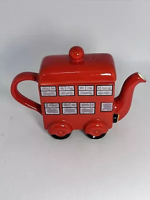 Buy Vintage Made In England - Kensington Potteries ( London Bus ) Teapot • 20£